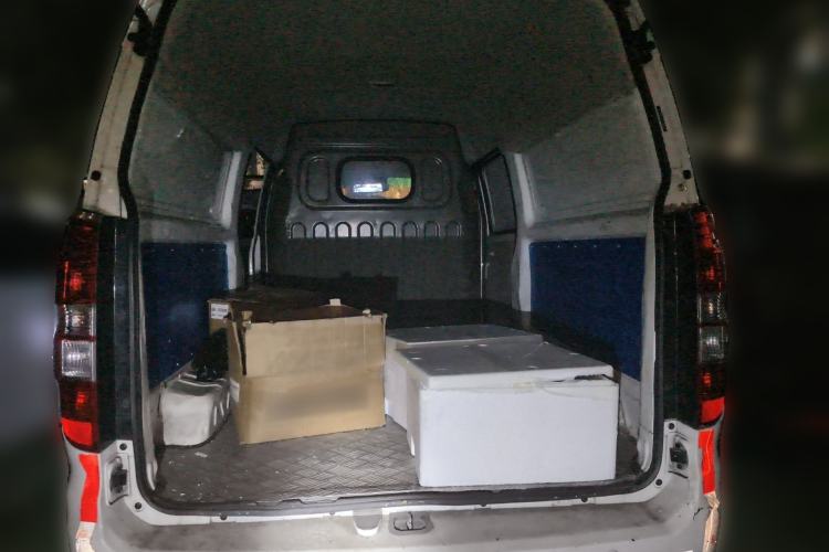 Used Shenzhou DST 5 2020 Pure Electric Van Trunk