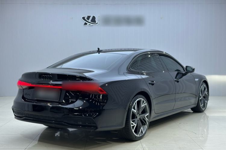 Used Audi A7L 2022 45 TFSI quattro S-line Black Warrior Edition Exterior 4