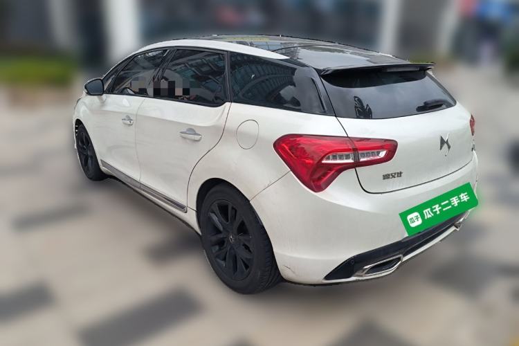 Used DS 5 2013 1.6T Luxury Edition THP160 Rear Left 45 Deg