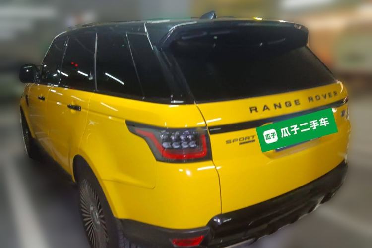 Used Land Rover Range Sport 2019 3.0 SC V6 Special Edition Rear Left 45 Deg