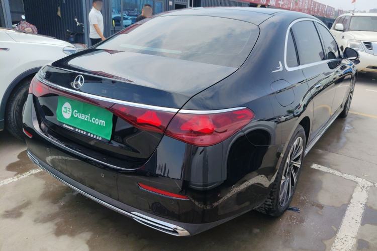 Used Mercedes-Benz E-Class 2024 E 300 L Luxury Model Rear Right 45 Deg