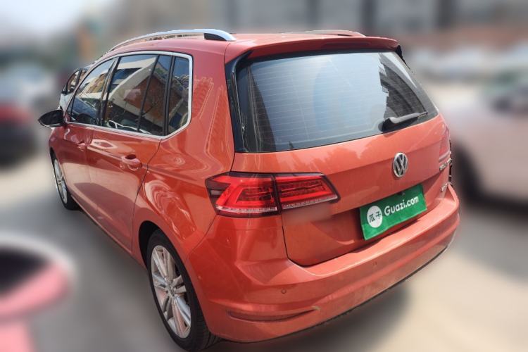 Used Volkswagen Golf Sportsvan 2016 230TSI Automatic Luxury Version Rear Left 45 Deg