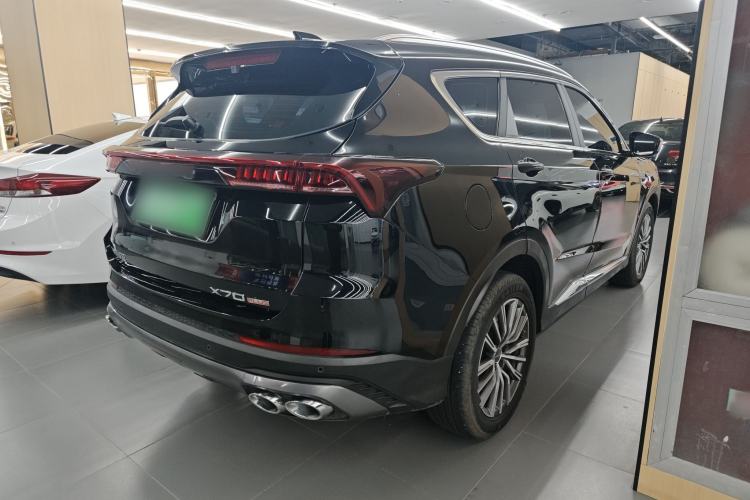 Used JETOUR X70 PLUS 2025 Champion Edition 1.5T DCT Champion MAX 5-seater Rear Right 45 Deg