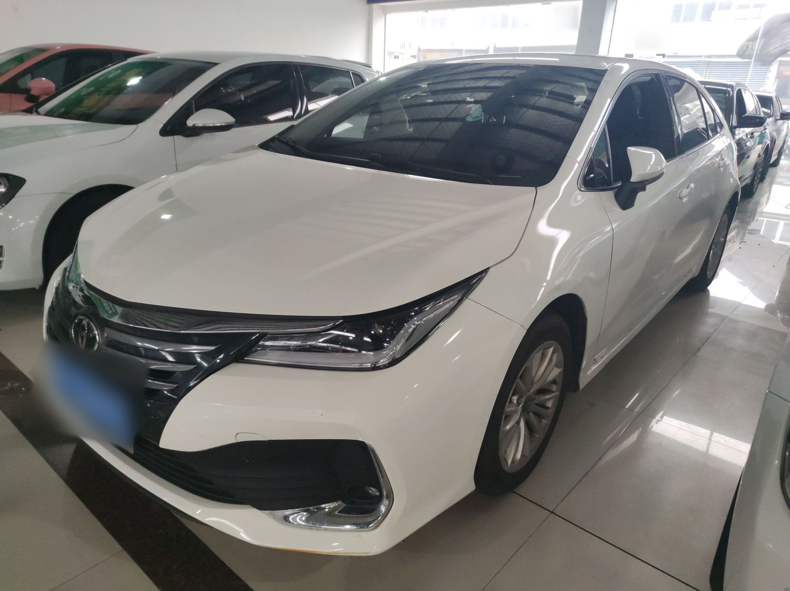 تحت مقدمة السيارة