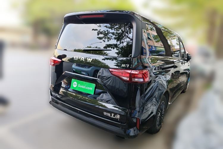 Used BAW Ruisheng Ace M7 2025 2.0L Automatic Long Wheelbase Flagship Version 7 Seats Rear Right 45 Deg
