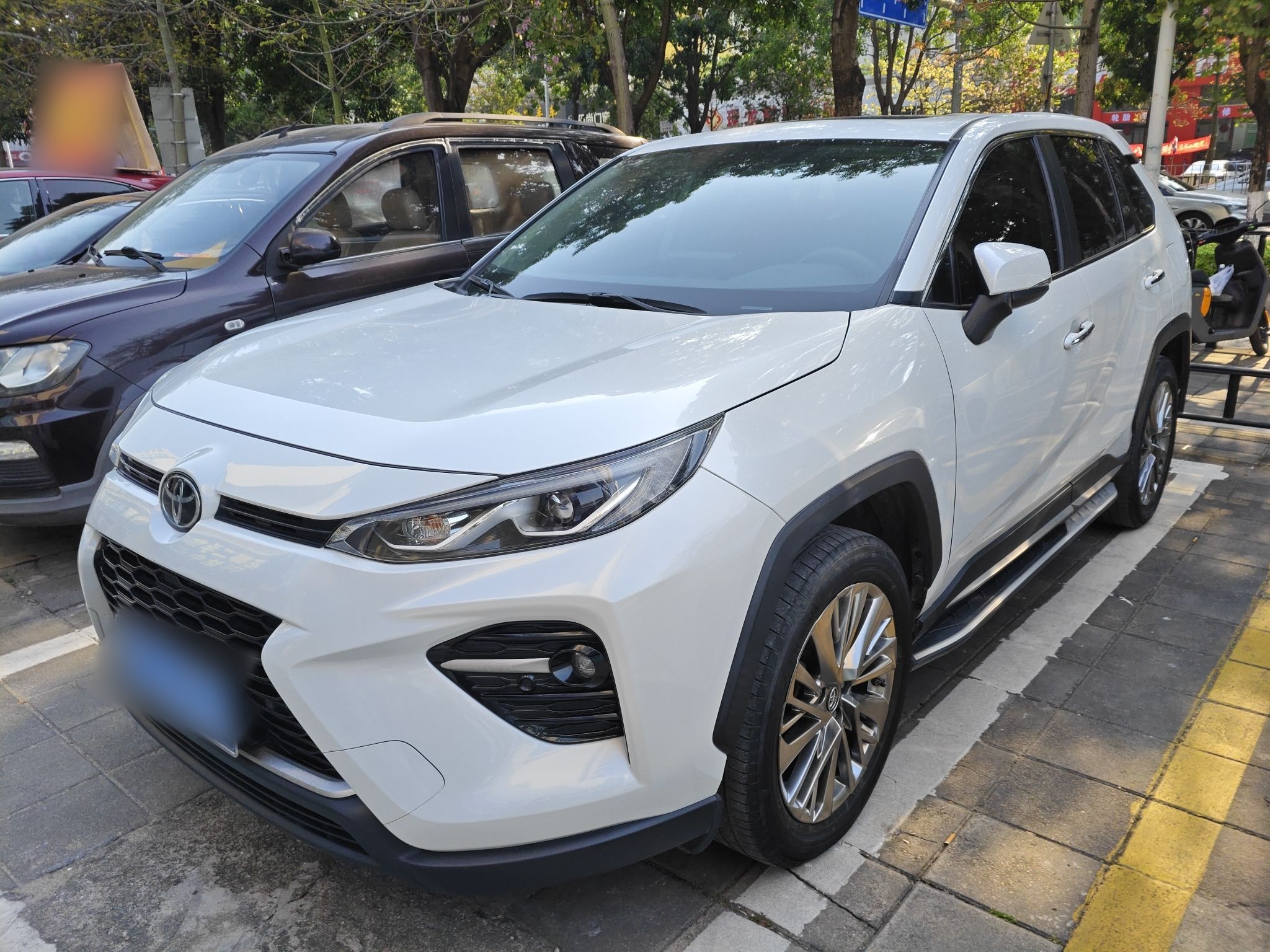 Parte inferior delantera