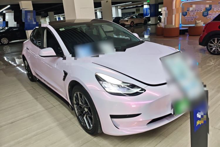 Used Tesla Model 3 2019 Standard Range Rear-Drive Upgraded Version Front Right 45 Deg