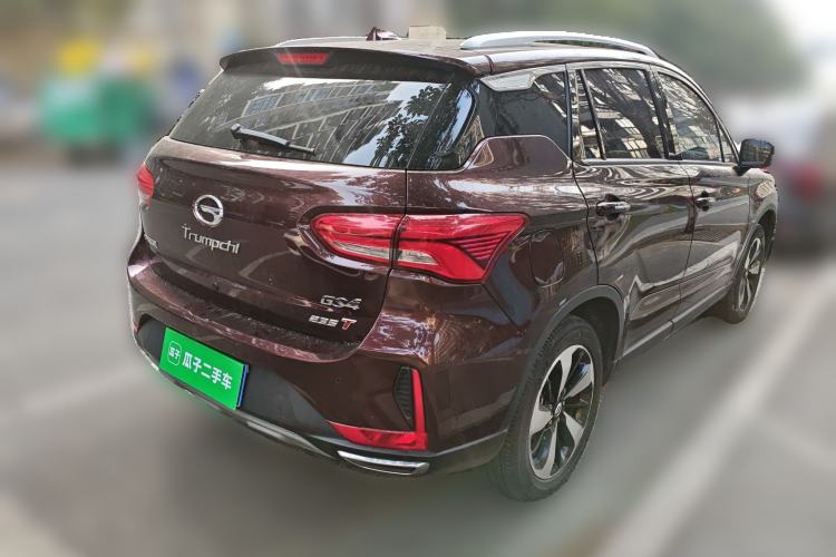Used GAC Trumpchi GS4 2018 235T Automatic Two-Wheel Drive Luxury Smart Connectivity Version Rear Right 45 Deg