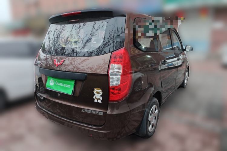 Used Wuling Hongguang 2015 1.5L S Base Model China IV Rear Right 45 Deg