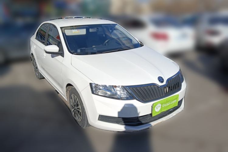 Used Skoda Rapid 2018 1.4L Manual Standard Edition Front Right 45 Deg