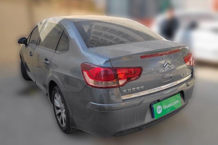 Used Citroen C-Quatre 2010 Sedan 1.6L Manual Shangle Version Rear Left 45 Deg