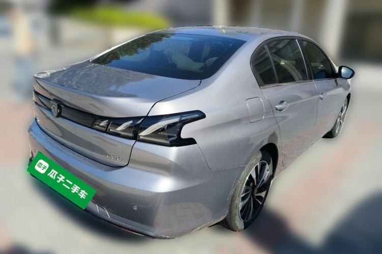 Used Peugeot 408 2022 1.6T Light-Chasing Edition Rear Right 45 Deg