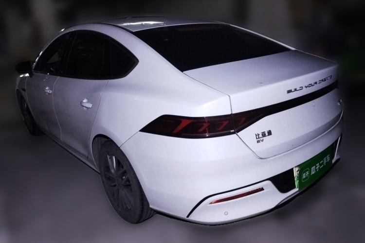 Used BYD Qin PLUS 2021 EV 500KM Luxury Model Rear Left 45 Deg