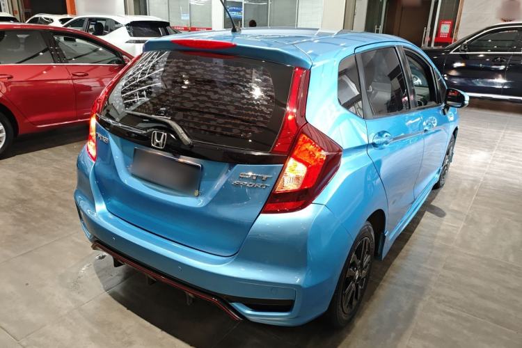 Used Honda Fit 2018 1.5L CVT Trendy Sports Edition Rear Right 45 Deg