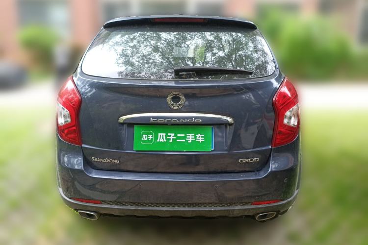 Used SsangYong Korando 2013 2.0L Gasoline Two-Wheel Drive Automatic Elite Edition Rear