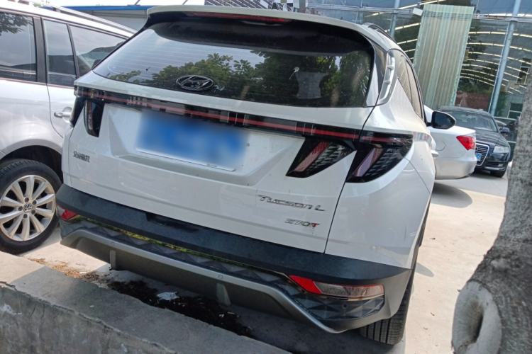 Used Hyundai Tucson 2023 Tucson L 1.5T Automatic Two-Wheel Drive DLX Luxury Edition Rear Right 45 Deg