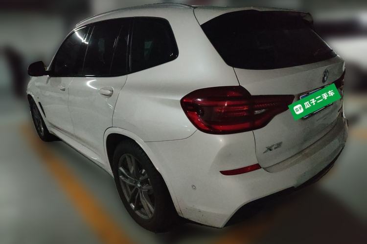 Used BMW X3 2019 xDrive25i M Sport Package Rear Left 45 Deg