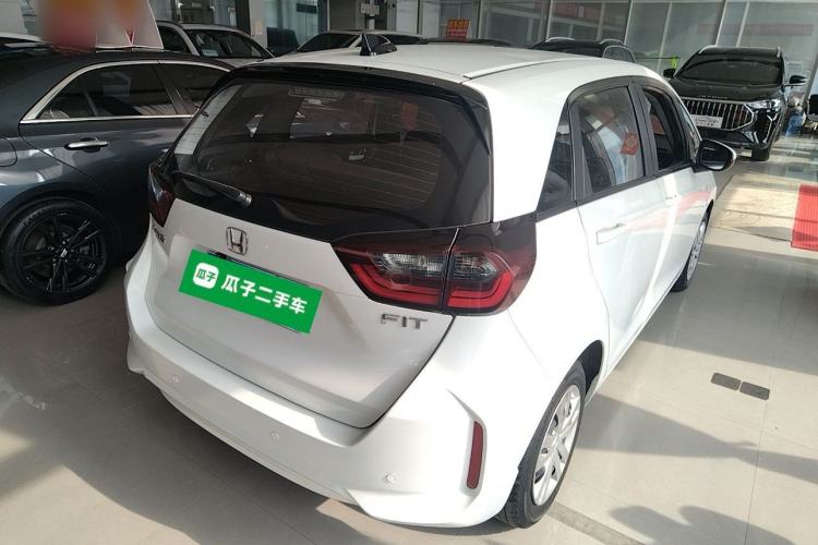 Used Honda Fit 2021 1.5L CVT Trend Edition Rear Right 45 Deg
