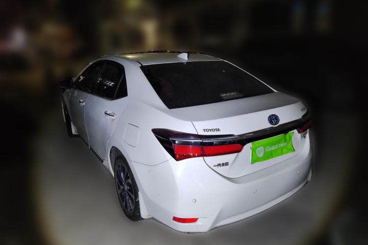 Used Toyota Corolla 2016 Dual-Engine 1.8L E-CVT Elite Edition Rear Left 45 Deg