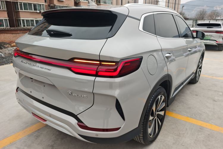 Used BYD Song PLUS New Energy 2023 Champion Edition EV 520KM Flagship Model Rear Right 45 Deg