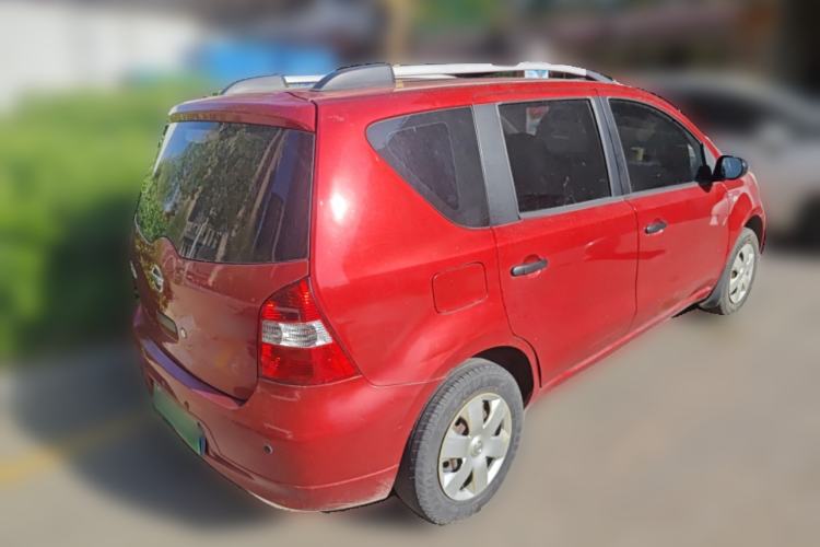 Used Nissan Livina 2010 Jingyue Edition 1.6L Manual All-Around Model Rear Right 45 Deg