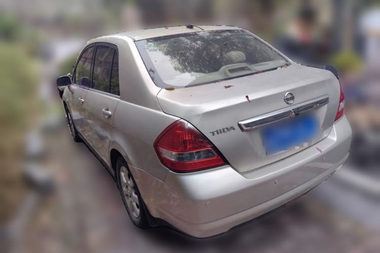 Used Nissan Tiida Sedan 2006 1.6JE AT Rear Left 45 Deg