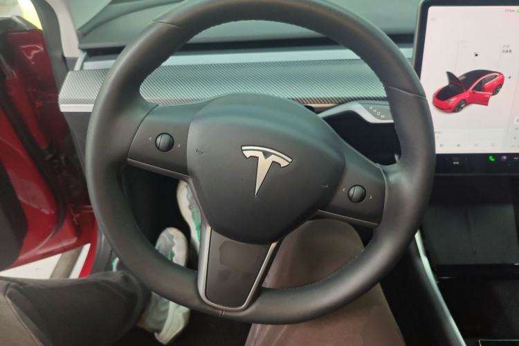 Used Tesla Model 3 2020 Standard Range Rear-Wheel Drive Upgraded Version Steering Wheel