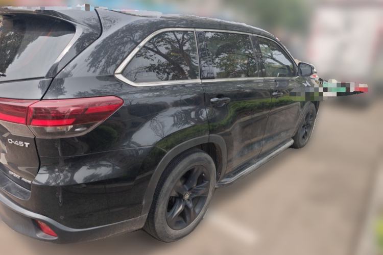 Used Toyota Highlander 2018 2.0T Four-Wheel Drive Knight Edition 7 Seats China VI Standard Rear Right 45 Deg