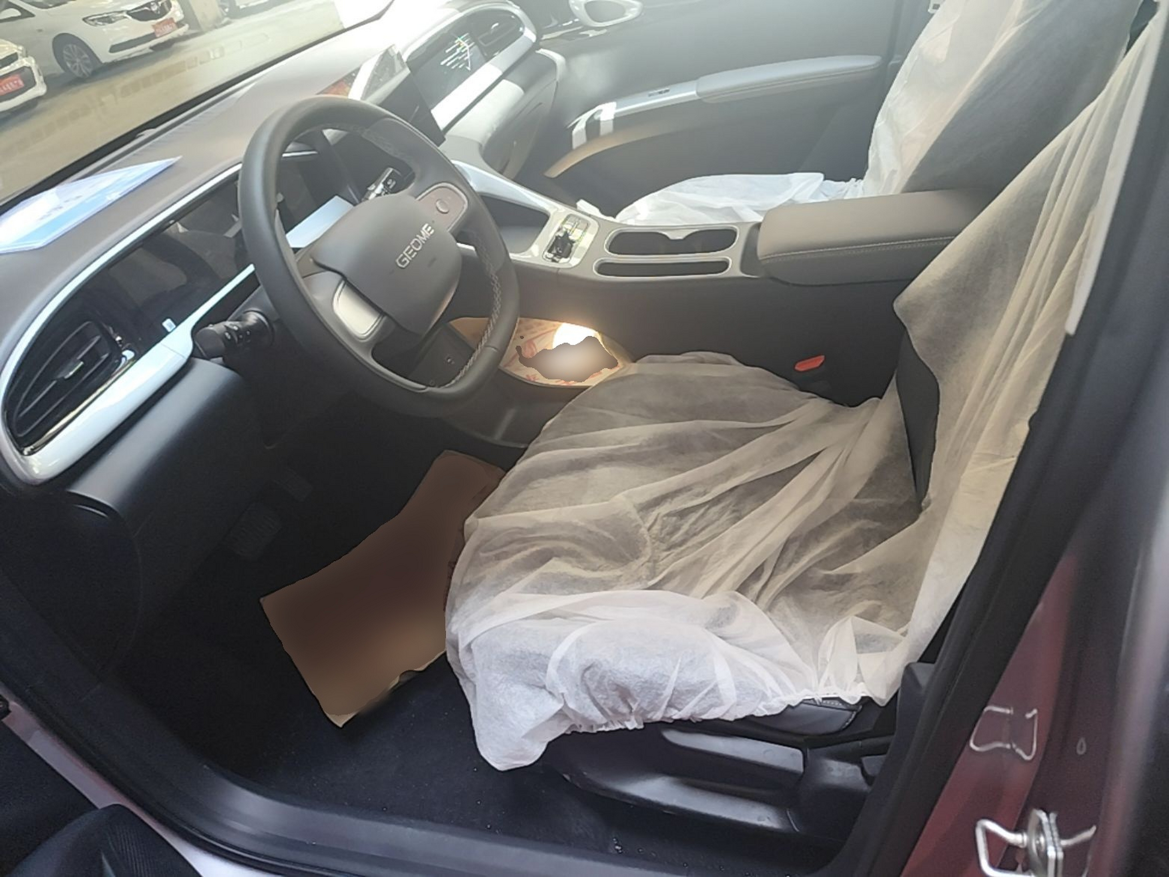 Avant de la voiture