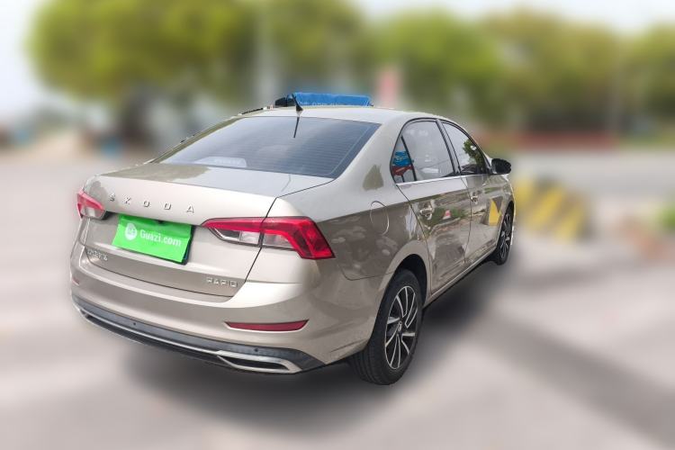 Used Skoda Rapid 2020 1.5L Automatic Comfort Edition Rear Right 45 Deg