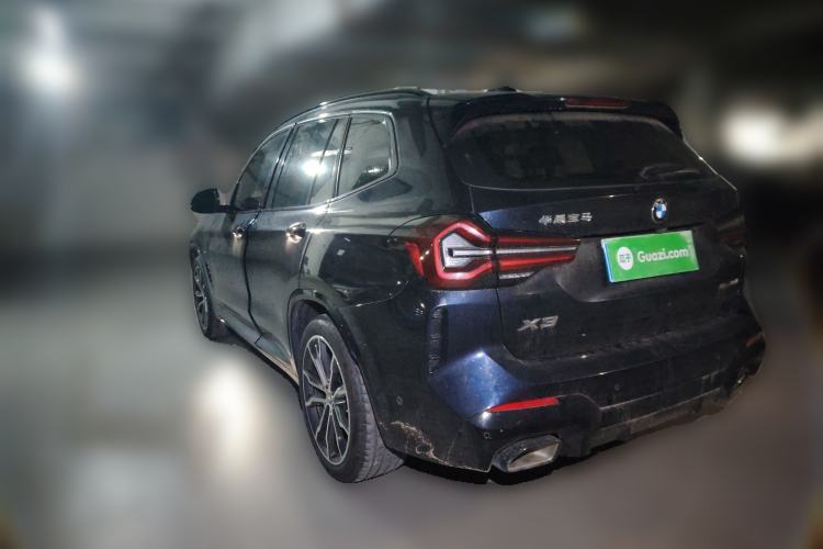 Used BMW X3 2022 Second Facelift xDrive30i Leading Edition M Night Sky Package Rear Left 45 Deg