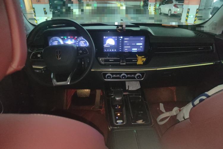 Used Hongqi HS5 2023 2.0T Qixiang Pro 500 000th Unit Commemorative Edition Center Console