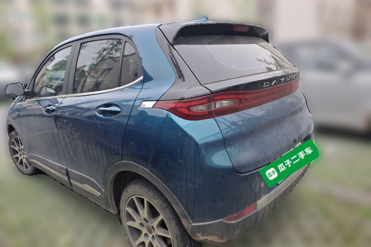 Used Dayun Yuehu 2021 32.85 kWh Two-Wheel-Drive Sprite Version Rear Left 45 Deg