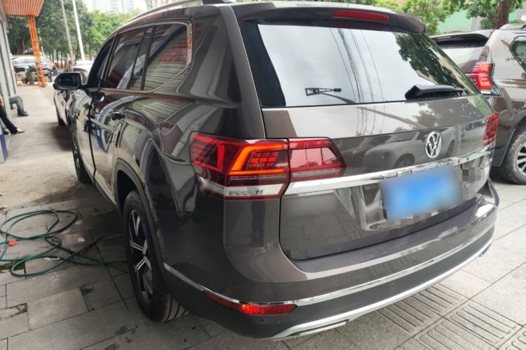 Used Volkswagen Teramont 2019 380TSI Four-Wheel Drive Luxury Version China VI Standard Rear Left 45 Deg