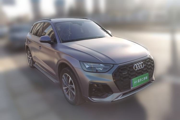 Used Audi Q5L 2025 quattro 45th Anniversary Edition 40 TFSI Luxury Dynamic Model Front Right 45 Deg