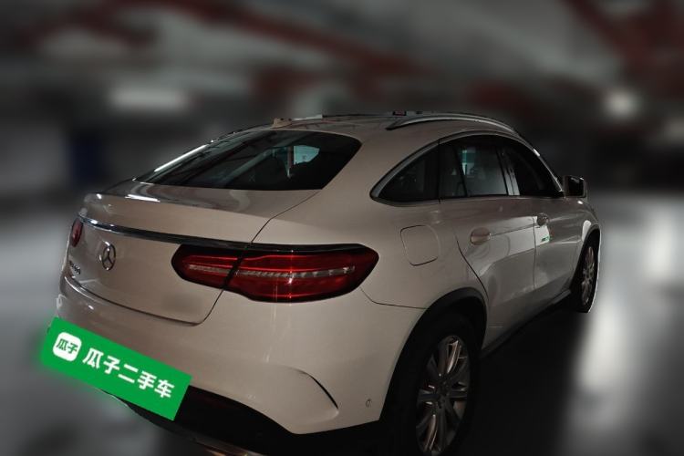 Used Mercedes-Benz GLE Coupe 2015 GLE 320 4MATIC Coupe SUV Rear Right 45 Deg