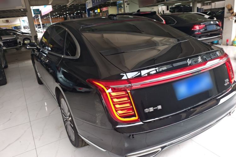 Used Hongqi H9 2020 2.0T Smart Connect Flagship Edition Rear Left 45 Deg