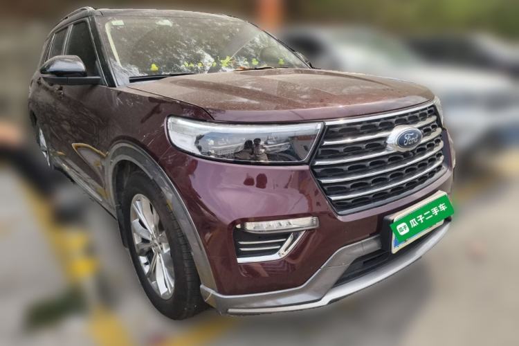 Used Ford Explorer 2020 EcoBoost 285 Rear-Drive Trend Edition 7-Seater Front Right 45 Deg