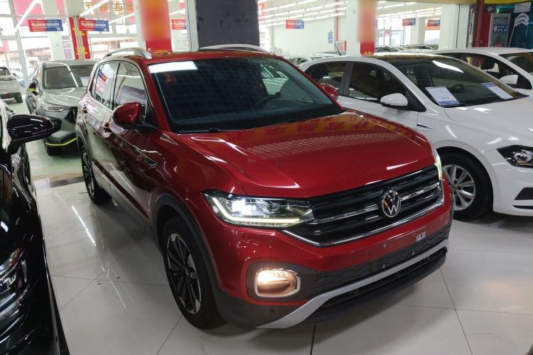 Used Volkswagen Tacqua 2021 1.5L Automatic Yue Zhi Lian Edition Front Right 45 Deg