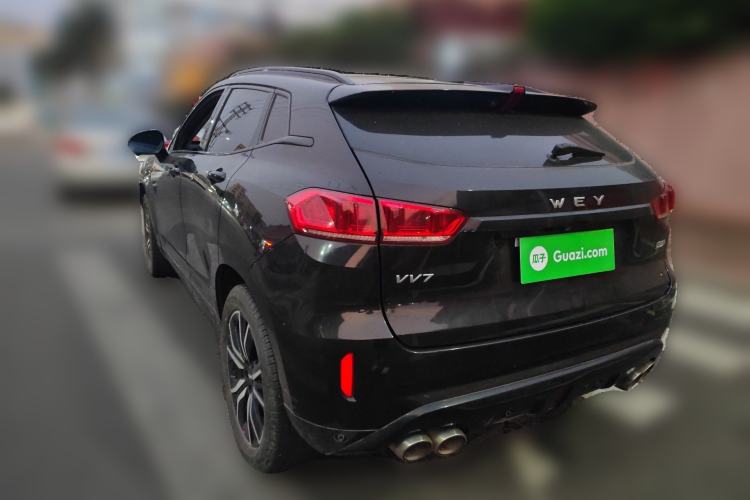 Used Wey VV7 2019 Upgraded Model 2.0T Flagship Version China VI Rear Left 45 Deg