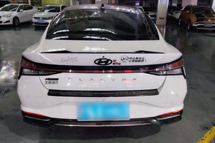 Used Hyundai Elantra 2021 1.5L CVT LUX Prestige Edition Rear