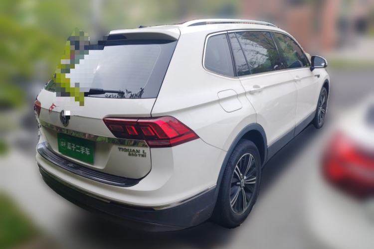 Used Volkswagen Tiguan L 2019 280TSI Automatic Two-Wheel Drive Panoramic Comfort Edition China V Standard Rear Right 45 Deg