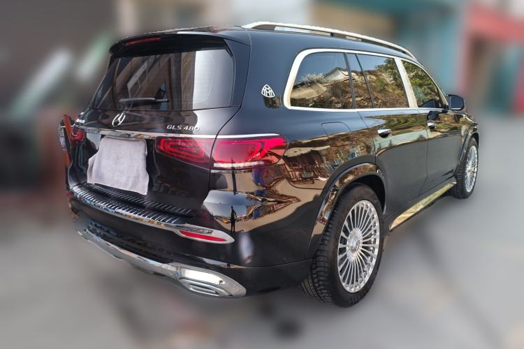 Used Mercedes-Benz GLS 2023 GLS 450 4MATIC Luxury Model Rear Right 45 Deg