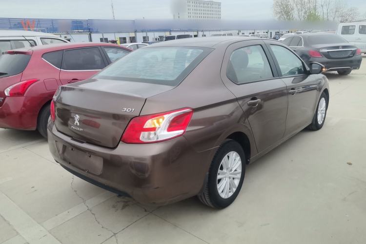 Used Peugeot 301 2016 1.6L Automatic Comfort Edition Rear Right 45 Deg
