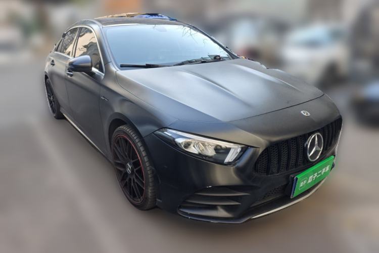 Used Mercedes-Benz A-Class 2020 A 200 L Sport Sedan Front Right 45 Deg