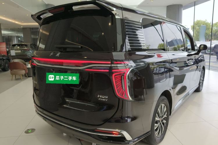 Used Hongqi HQ9 PHEV 2024 2.0T Four-Wheel Drive Business Edition Rear Right 45 Deg
