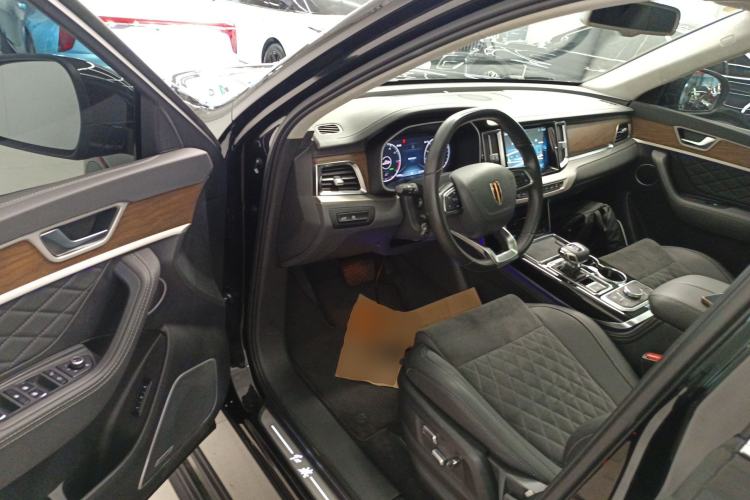 Used Hongqi HS7 2022 2.0T DCT Two-Wheel Drive Smart Connect Flagship Edition 7 Seats Driver Seat