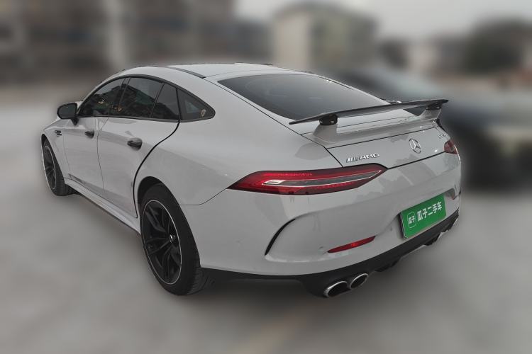 Used Mercedes-Benz AMG GT 2019 AMG GT 50 four-door sports car Rear Left 45 Deg