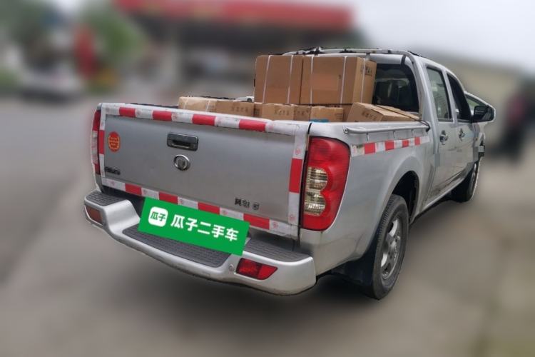 Used Great Wall Wingle 5 2016 2.8T Two-Wheel-Drive Entry-Level GW2.8TC Big Double-Cab GW2.8TC Rear Right 45 Deg