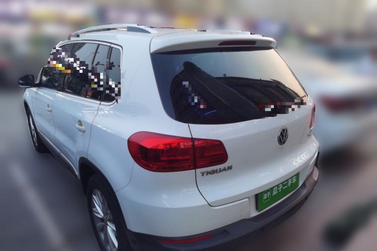 Used Volkswagen Tiguan 2012 2.0 TSI Comfort Edition Rear Left 45 Deg